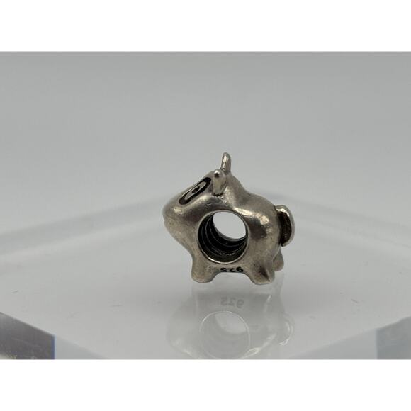 PANDORA Spot the Dog Bead Charm #790258 Puppy Sterling Silver Retired Authentic - Picture 5 of 6